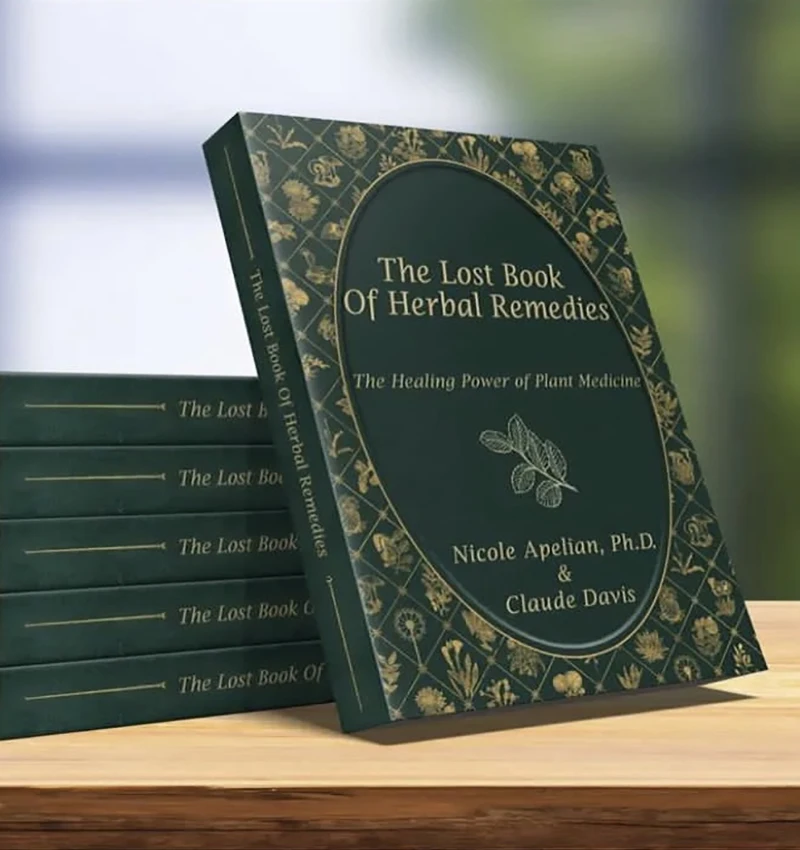 The Lost Book of Herbal Remedies The Healing Power of Plant Medicine Paperback-Contains Colored Images