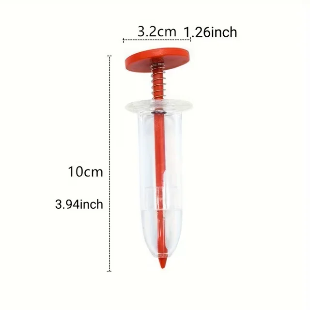 Portable Seed Dispenser-Easy-to-Use Manual Seeder for All Seeds, Ideal Garden and Lawn Care Tools, Seed on Demand Disperser 6