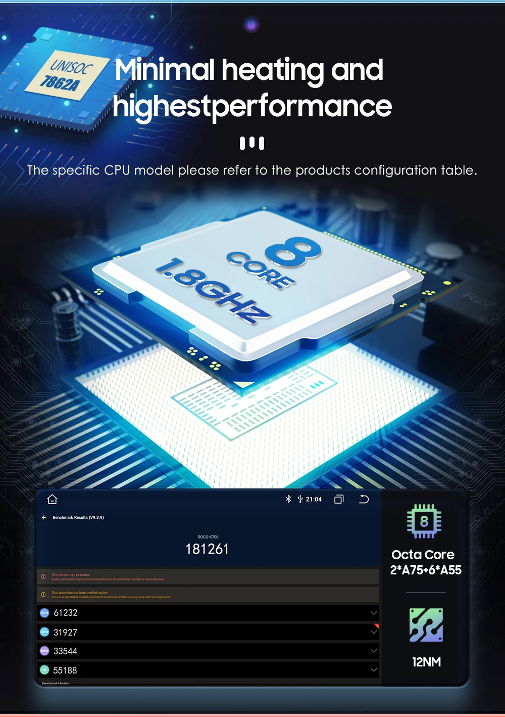 Radio para Auto Hizpo de 7 Pulgadas con CarPlay y Android Auto Inalámbrico para BMW E46 M3 318 320 325 330 335, Sistema Multimedia Inteligente con Pantalla Táctil IPS, Reproductor de Video Estéreo, Autoradio 2Din, Navegación, BT, GPS, 4G, WIFI, FM, AM, DSP, RDS, SWC 6