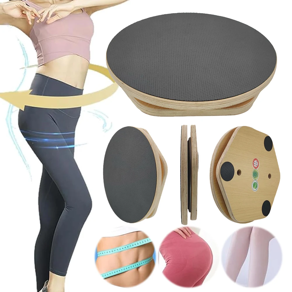Ab Twister Board Waist Twist Board Non Slip Stomach Waist Trainer Heavy Duty Twister Exercise for Full Body Workout waist twisting disc