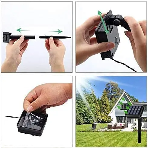 Description Picture 6 of item4 Pack Solar Butterfly Garden Lights LED Outdoor Decorative Lighting for Gardens Lawns Courtyards Walkways and Landscape Decor