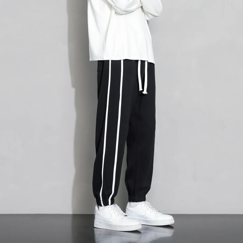 Men's pants new grey casual fashion black loose streetwear jogging bottoms mens korean review lots of clothing pants M-XXXXL