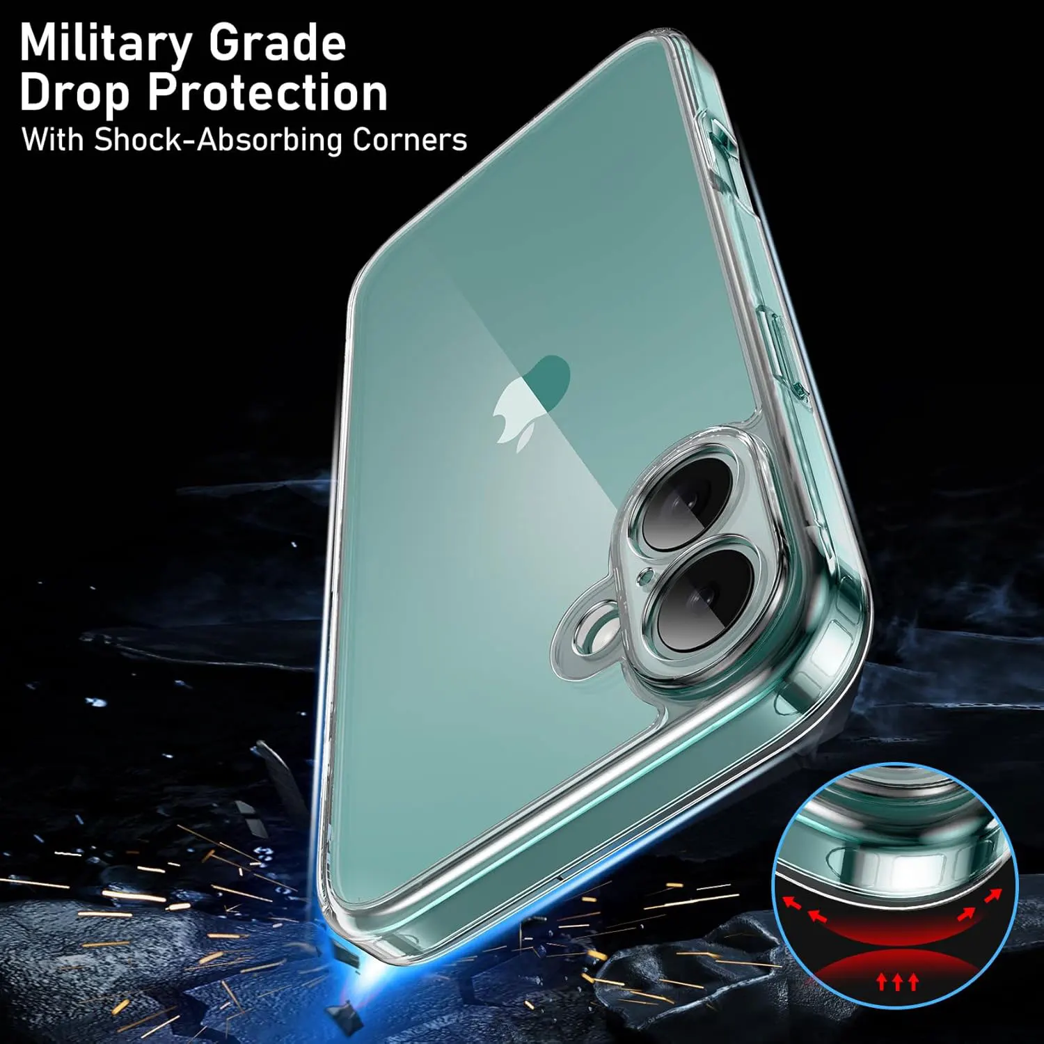 Luxury Ultra Thin Transparent Silicone Phone Case - Soft Protective Back Cover