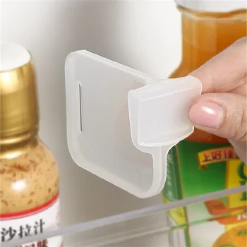 4/20pcs 냉장고 스토리지 파티션 보드 개폐식 플라스틱 분배기 스토리지 부목 주방 병 선반 주최자