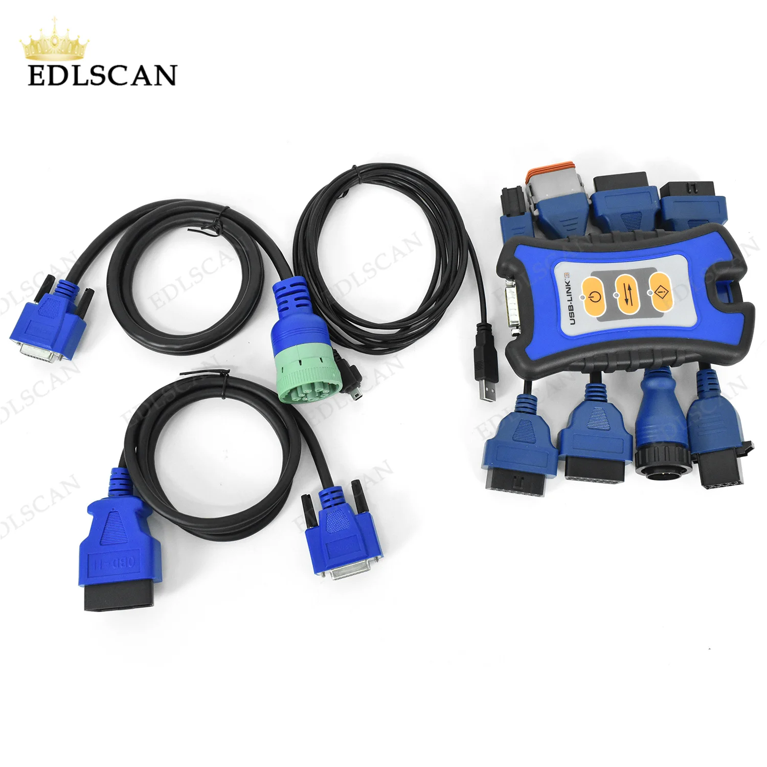 Truck Obd Fault Diagnostics Freightliner Cascadia Harness Per Para Camiones Usb 125032 Data Link 3 Strumento Diagnostico