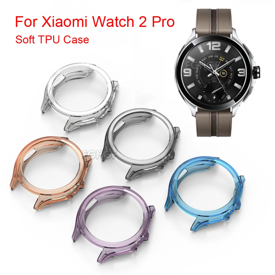 Watch Screen Protector Case Watch Cover Watch Protective Case Watch Case Watch Protective Cover TPU Protective Case Watch Accessories For Xiaomi Watch 2 Pro Soft TPU Protective Shell Frame Bumper For Mi Watch 2 Pro Protector Smart Accessories watch screen protector case,watch cover,watch protective case,watch case,watch protective cover,tpu protective case,watch accessories