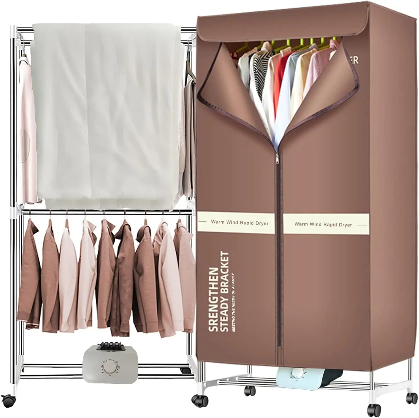 

Dryer Portable Fast 1000W Dryer Machine,Portable Dryer for Apartments,New Generation Clothes Drying Juicer machine heavy motor