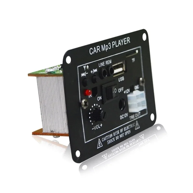 

12 В универсальный автомобильный усилитель мощности, мощный бас, Bluetooth-совместимый автомобильный усилитель, плата DIY для