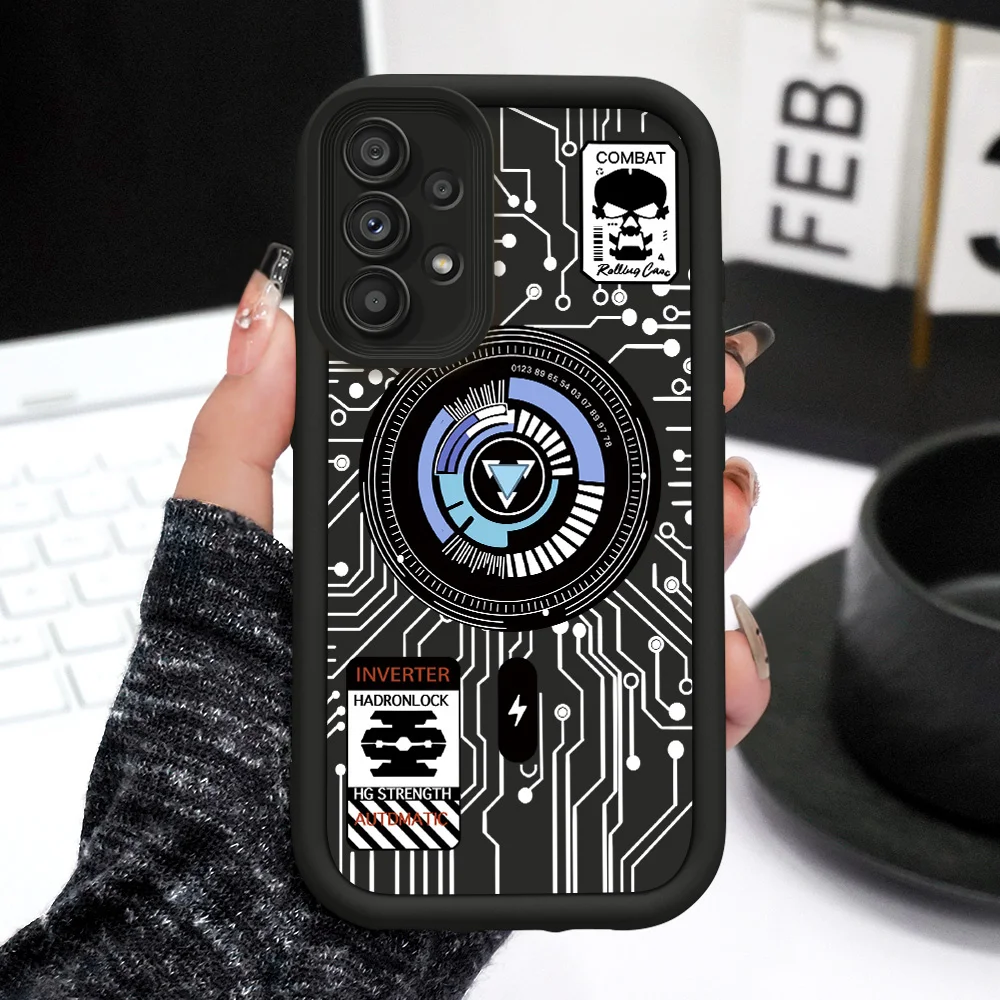 Circuit Pattern Staircase Soft Phone Case