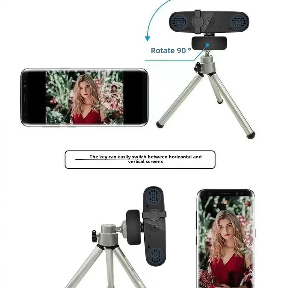4K HD usb webcam Webclass live beauty Blu-ray camera Remote teaching conference computer camera