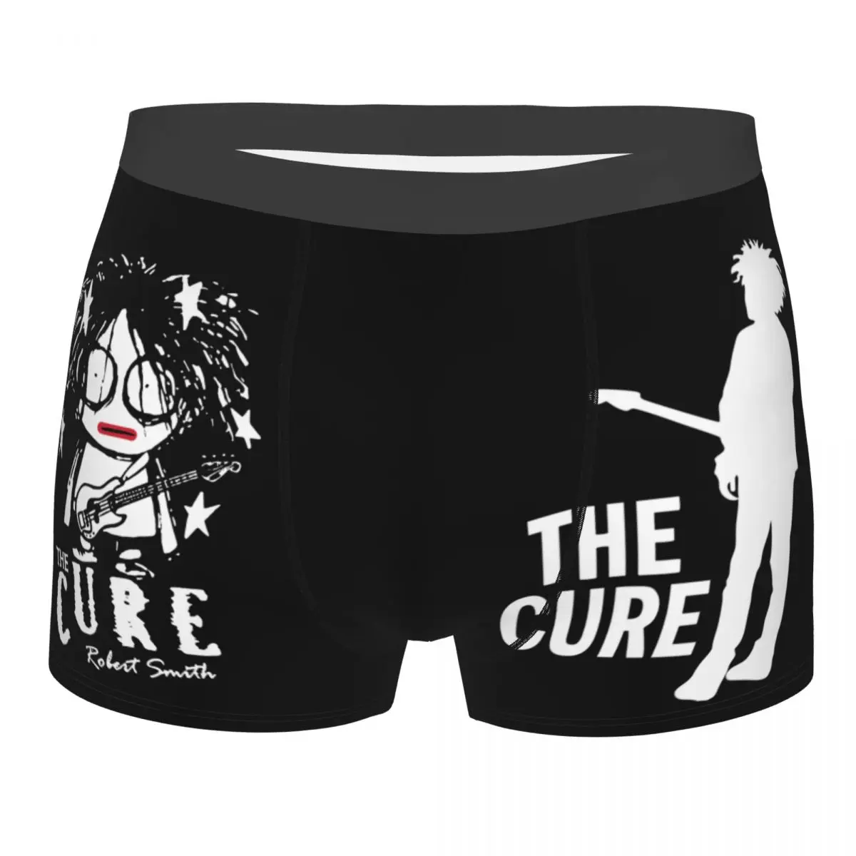 

The Cure Band Роберт Смит, мужское нижнее белье, боксеры, мужские трусы из смешного полиэстера