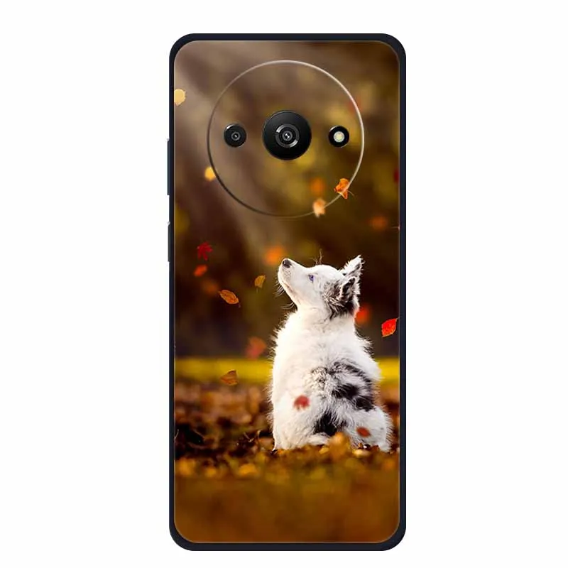 Sleek Black Shockproof Silicone Phone Case - Soft Protective Cover