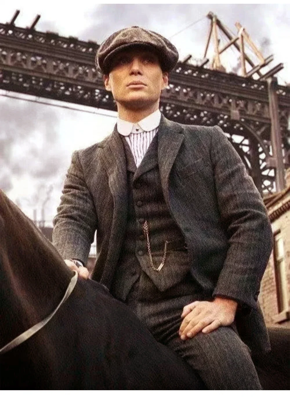 

Портняжник, стиль джентльмена, классический твидовый жилет в елочку в итальянском стиле, винтажный тонкий мужской твидовый жилет 400 г