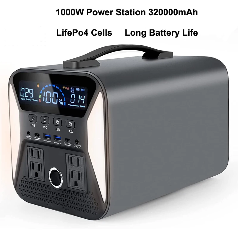 ROMOSS RS1500 1328Wh Power Station 1500-3000W Camping Power Bank Outdoor  Energy Power Supply Home Heating camping powerstation - AliExpress