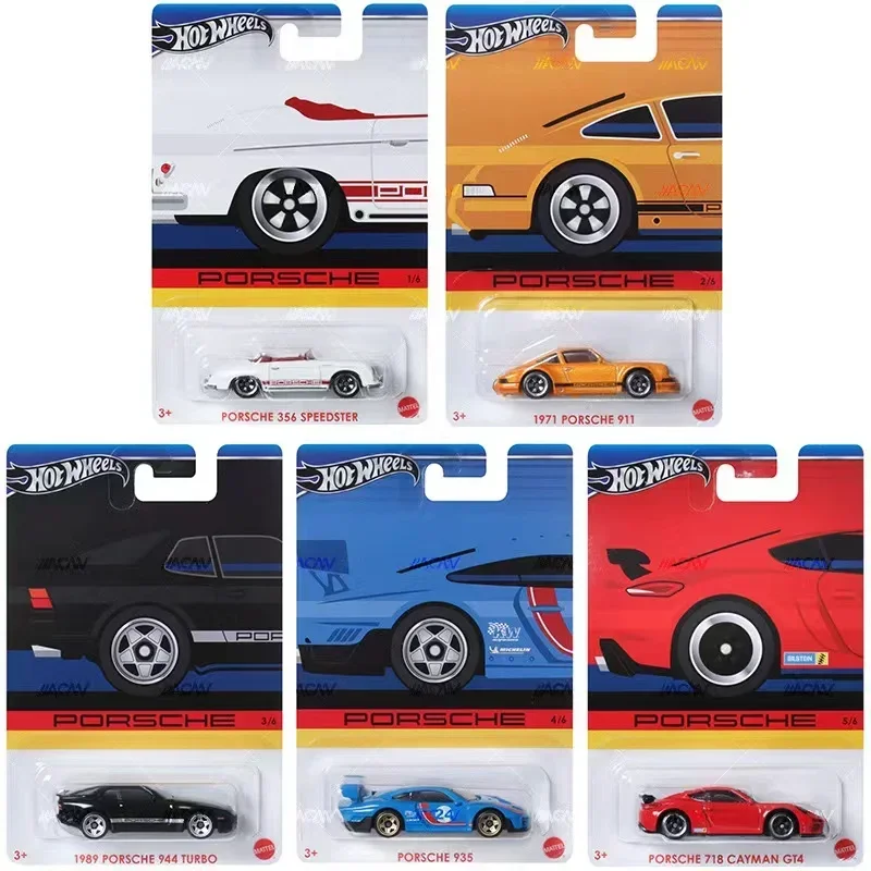Coffret Hot Wheels Mini Light Racers Vintage - Ford Mustang & Porsche Turbo (1989)