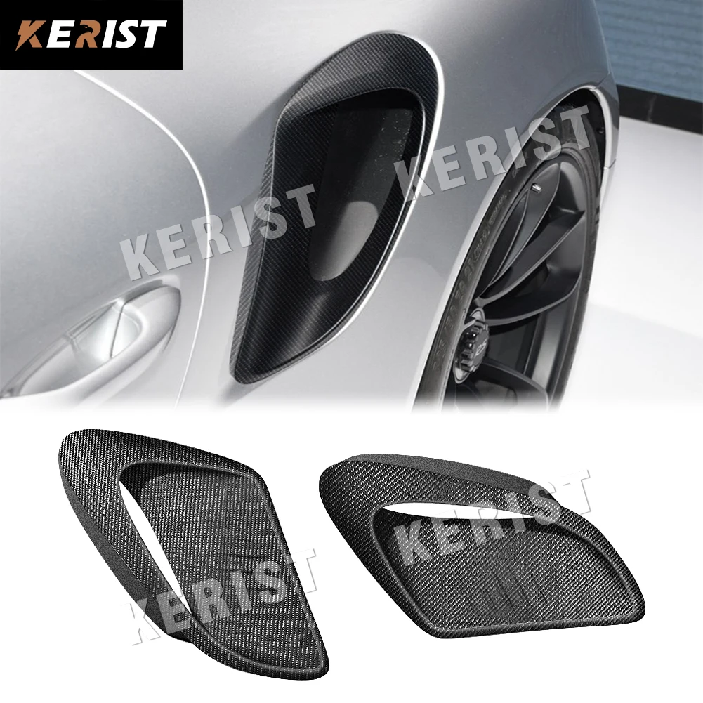 

Carbon Front Side Covers Splitter Air Vent For Porsche 911 GT3 RS 2016-2019