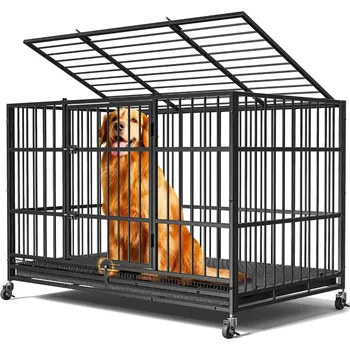 Heavy-Duty Large Dog Crate 1
