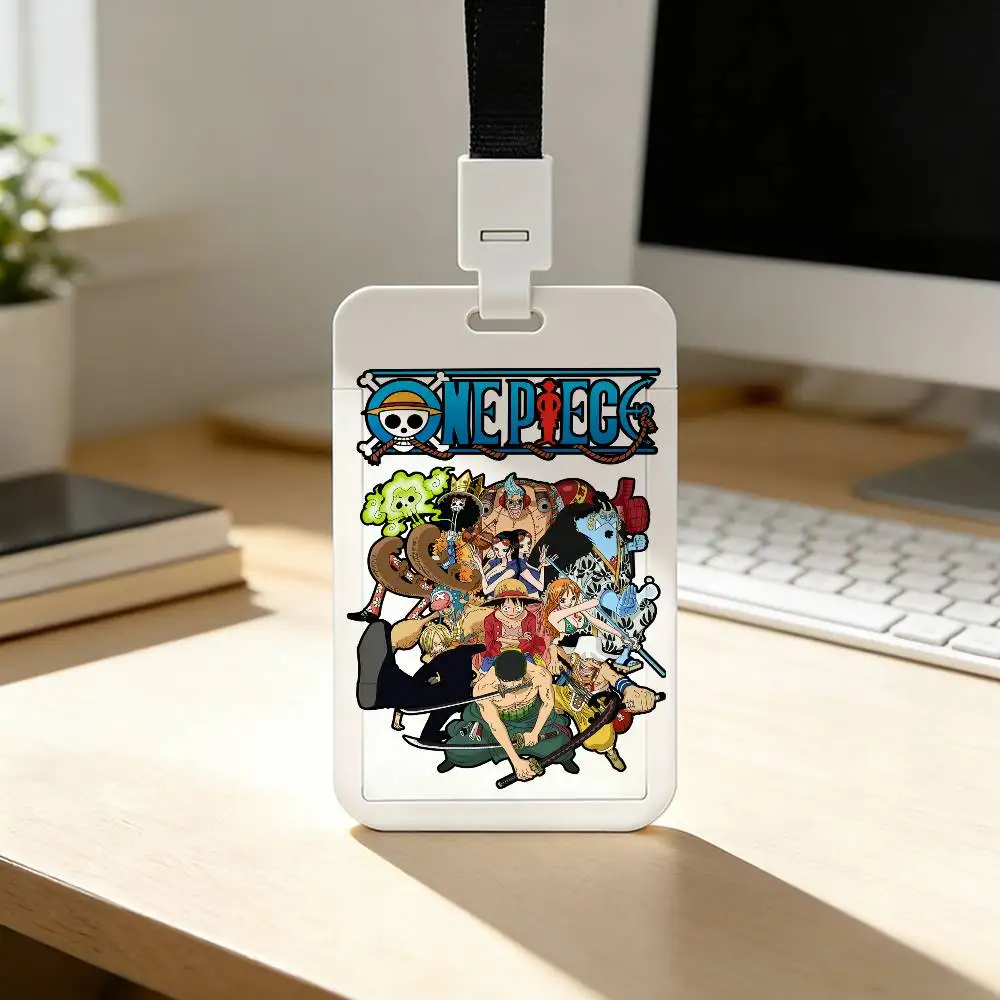 Klassischer Anime One Piece Luffy Gear 5 Kartenhalter für Studenten, Campus-Essenskarten, öffentlichen Nahverkehr und U-Bahn – Detail 5