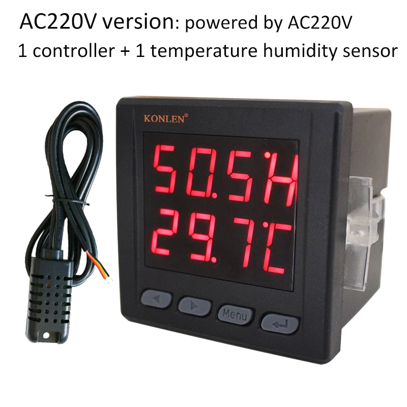 IOT4SH02Relay Wifi temperature sensor with 2 relay in DIN Rail