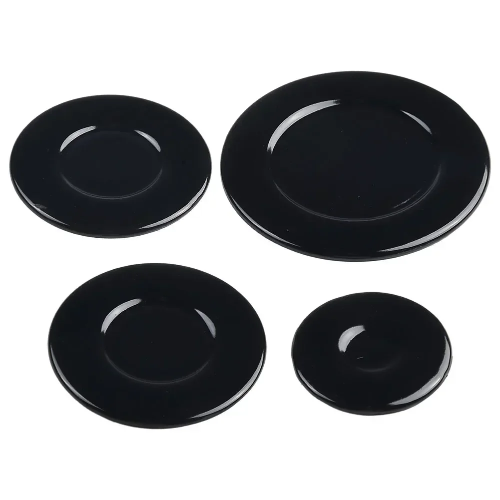4 Pcs Universal Oven Gas Hob Burner Crown Flame Cap Gas Burner Flame Cap 55mm 75mm 100mm for SABAF Accessories