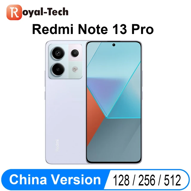 REDMI Note 13 Pro 5G (Black, 256 GB 8GB RAM)6.67 200MP 5100 mAh Global  Version