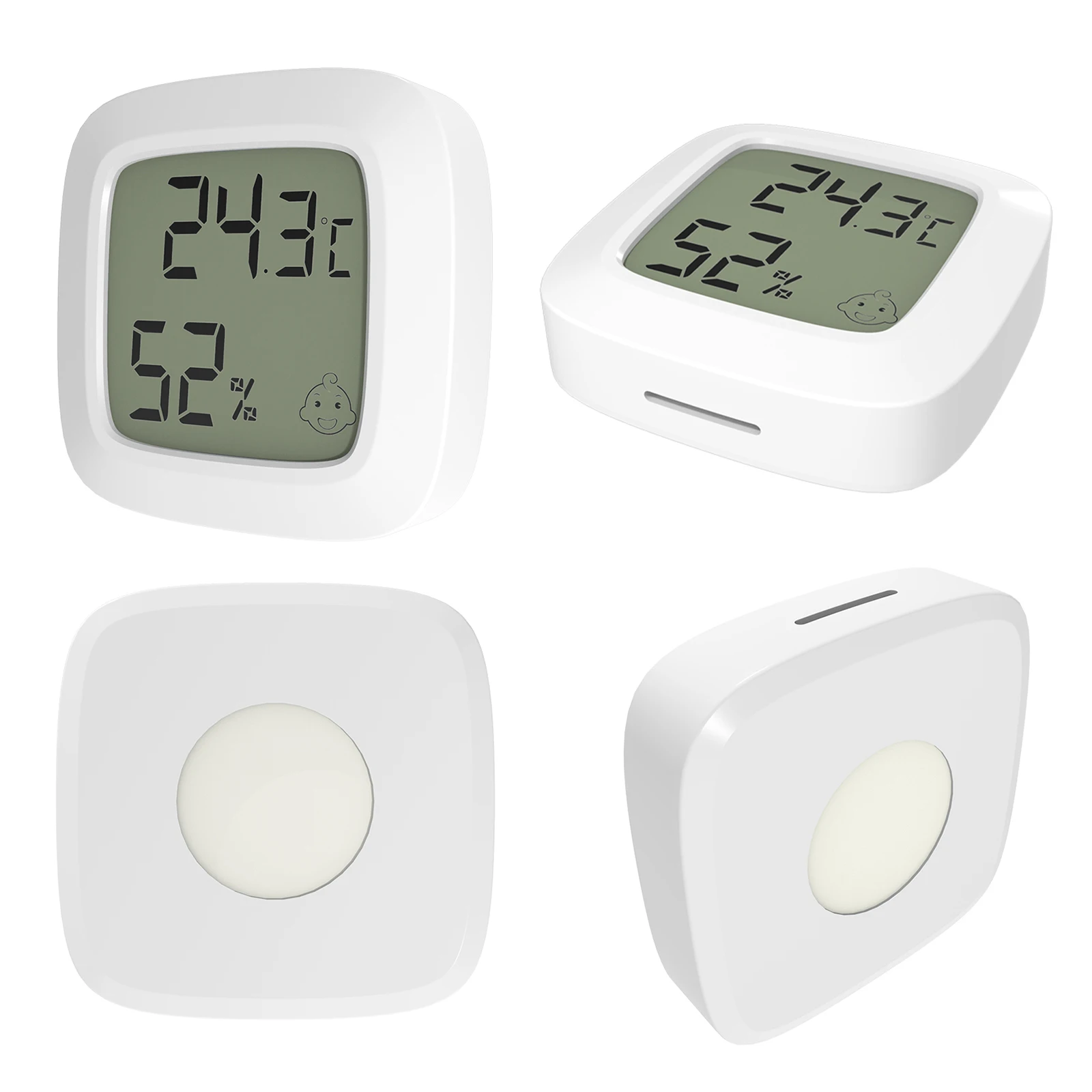 Indoor Hygrometer Thermometer Accurate Mini Humidity Monitor Magnetic Electronic Temperature Humidity Meters For Home temperature humidity meter air thermohygrometer