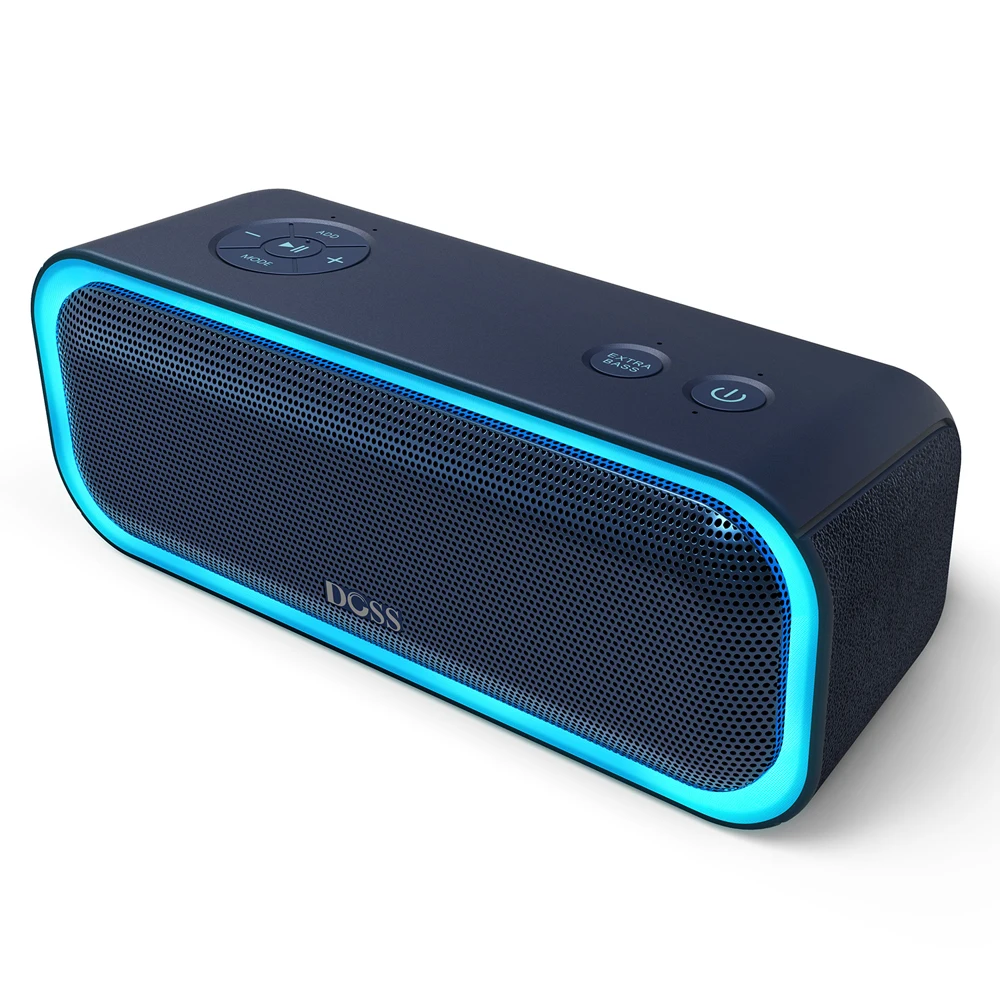 DOSS ワイヤレススピーカー 青 Amazon.co.jp: DOSS Soundbox ワイヤレススピーカー Bluetooth5
