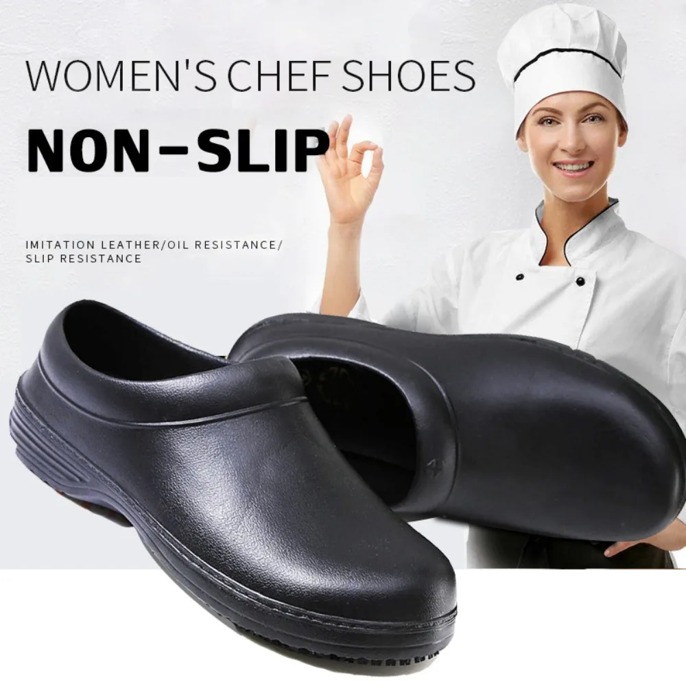 1PCSNonslipChefShoesMensWomensKitchenSafetyShoesWaterproof
