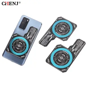 Piastra di raffreddamento del telefono cellulare dissipatore di calore Expend Area di raffreddamento per ventole di raffreddamento gioco Cooler cellulare per IPhone/Samsung/Xiaomi