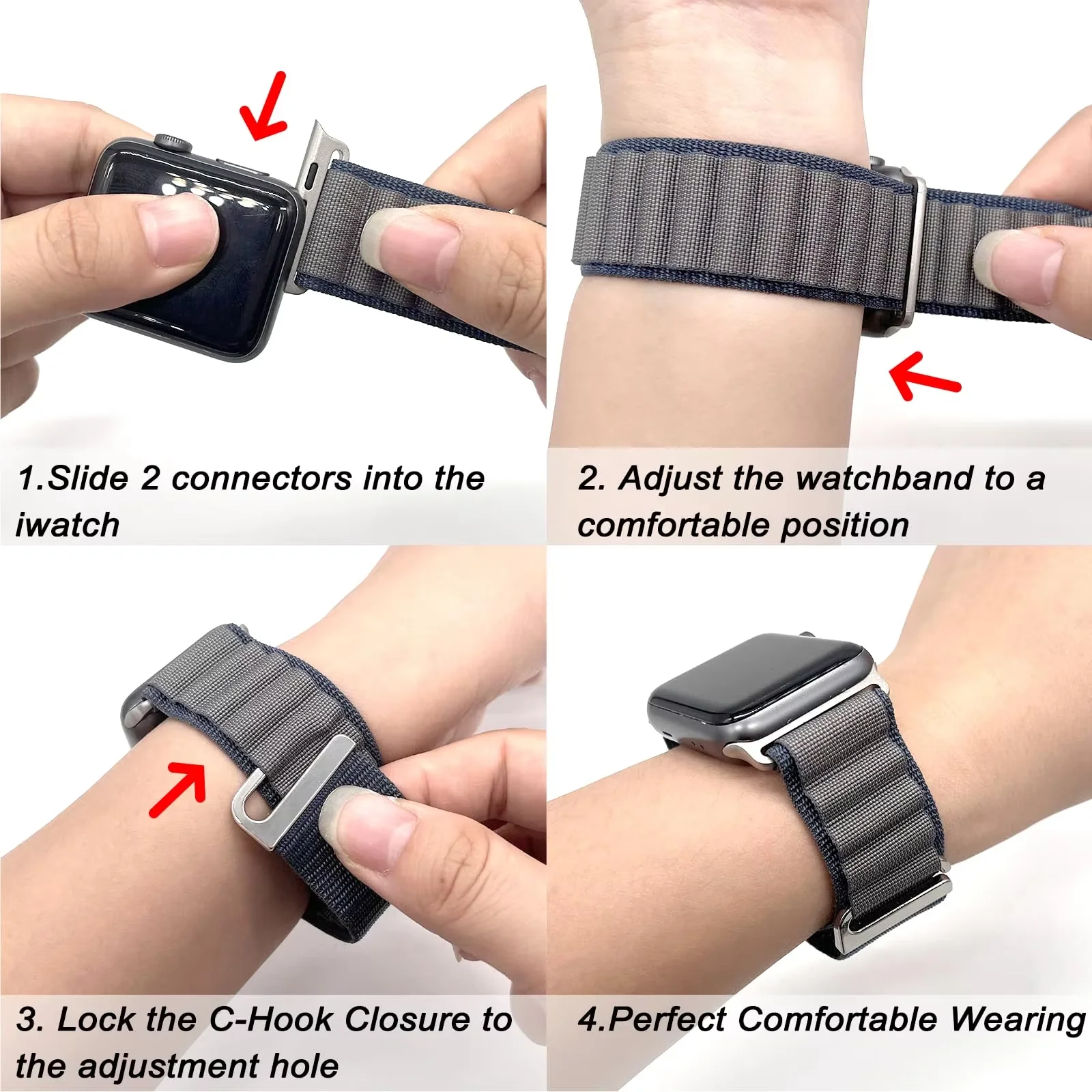 Alpine Loop Bracelet for Apple Watch - Premium Strap Collection