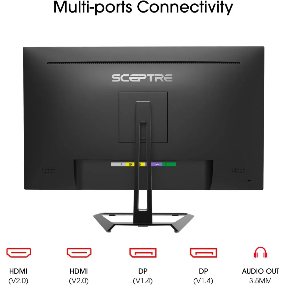 4K IPS 27" 3840 x 2160 UHD Monitor up to 70Hz DisplayPort HDMI 99% sRGB Build-in Speakers, Black 2021 (U275W-UPT) 4