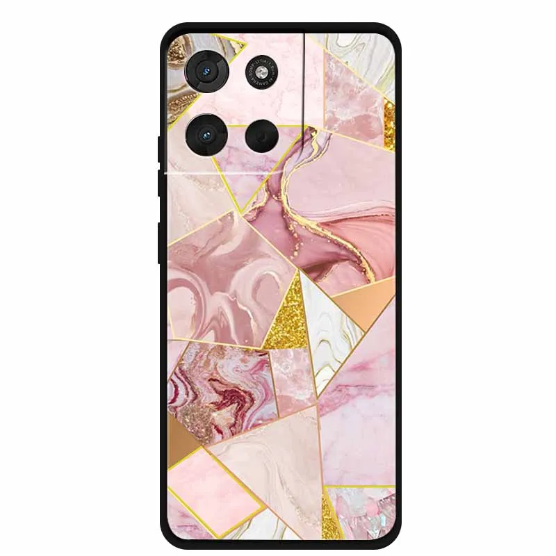 Colorful Marble Soft TPU Silicone Back Cover