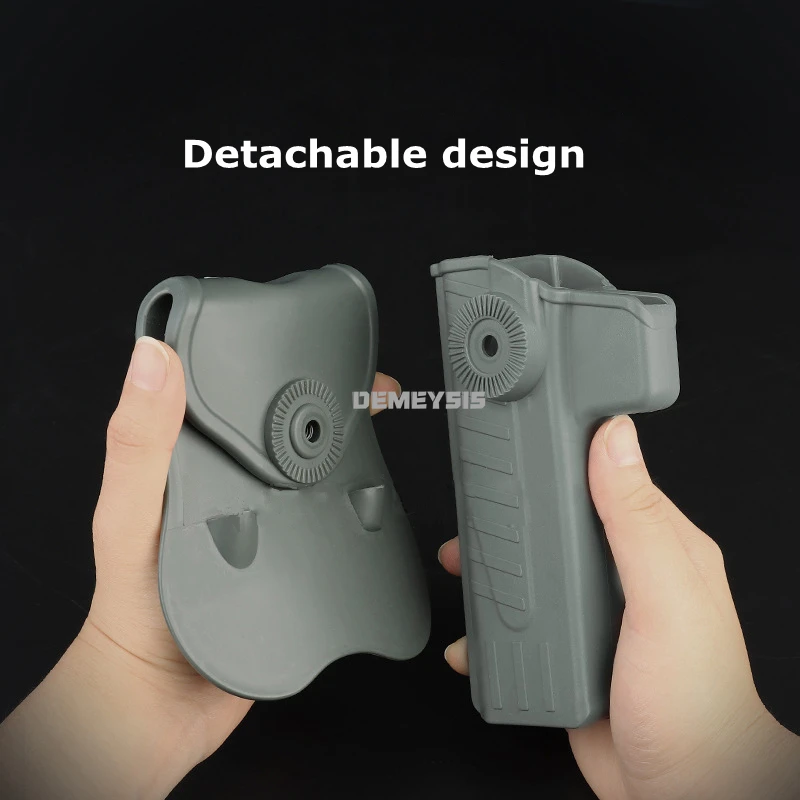 Hunting Gun Holster Case Quick Release Tactical Airsoft Cs Pistol Holster Pouch for STI20113. HI-CAPA TOHYO MARUL WE, KWA, KJW 6