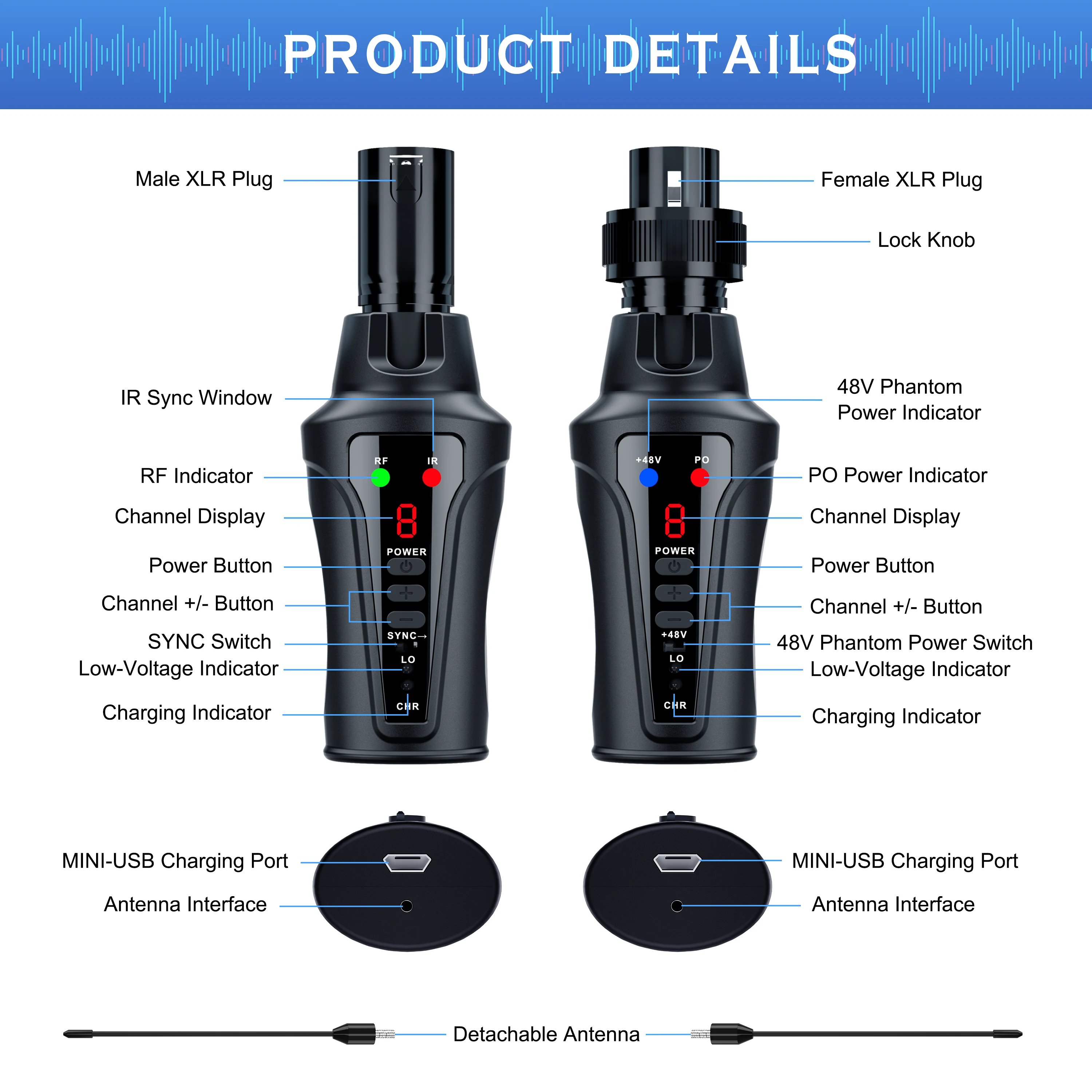 Dynamic Mic Phantom Power