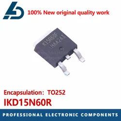 1pcs/lot 100% New&original IKD15N60R IKD15N60RF K15R60 IGBT 600V 30A TO-252