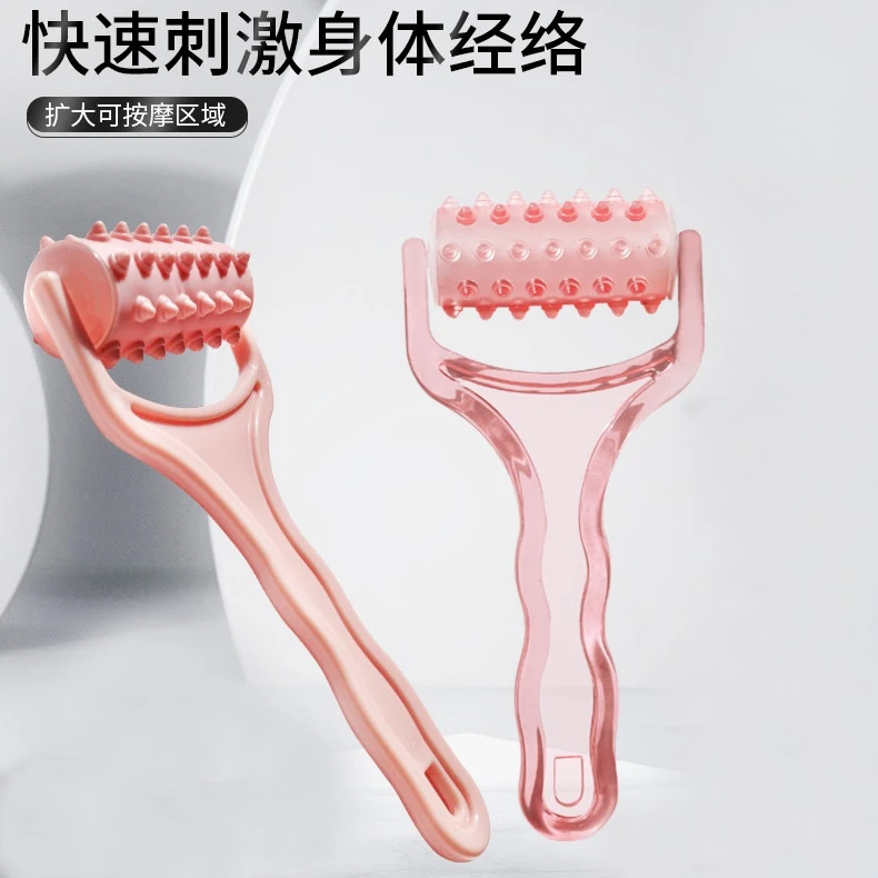 Handheld Fast Anti Cellulite Fat Roller Massager Acupuncture Points