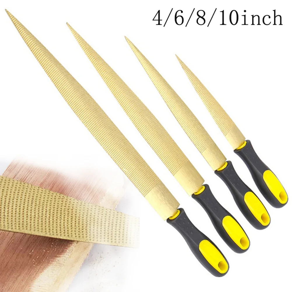 1PC 4-10inch Wood Rasp File Wood Carving Steel File For Woodworking DIY Craft Gadget Carpenter Multi Tools, woodworking tools,hand file tools,steel files