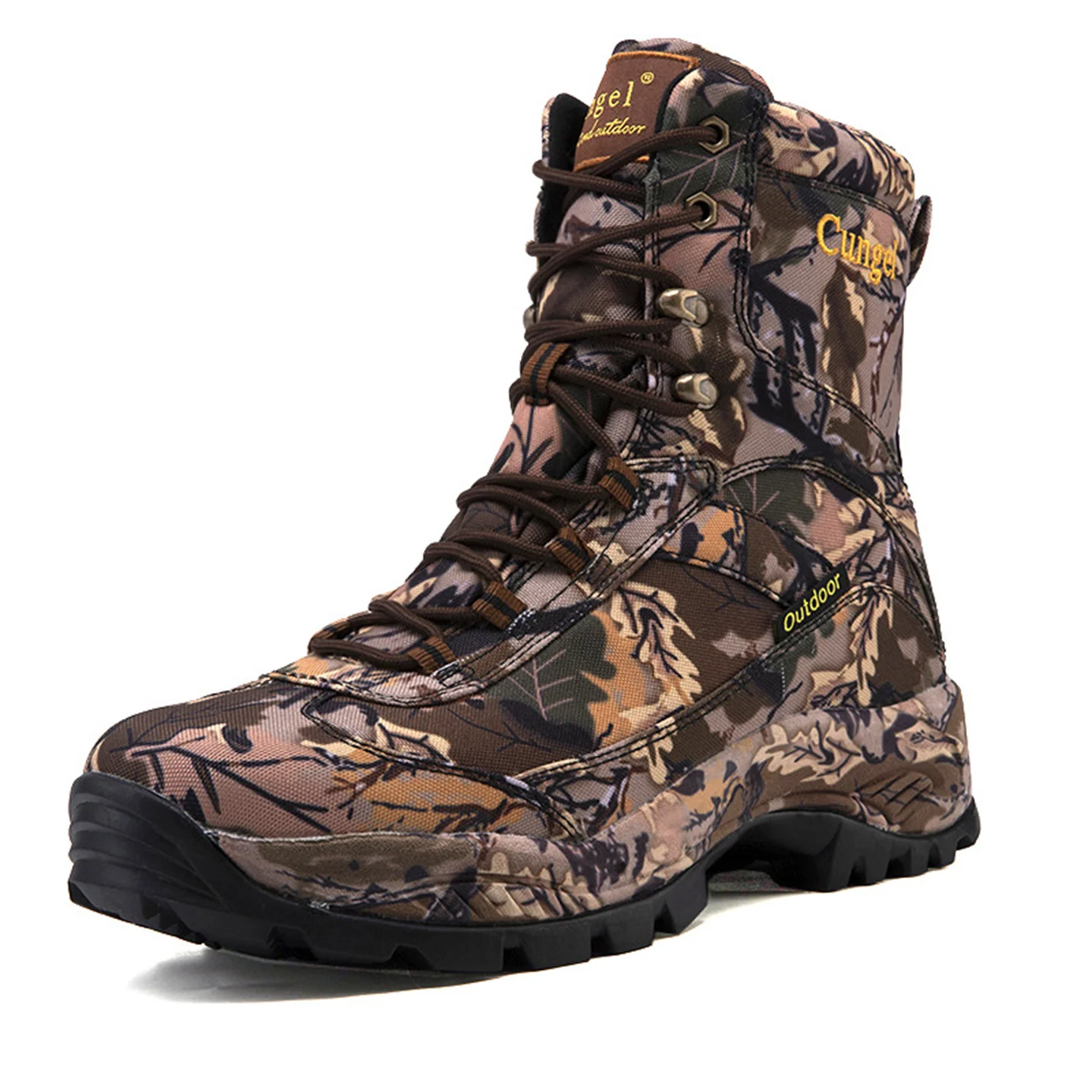 Men's High Top Camouflage Hunting Boots 2