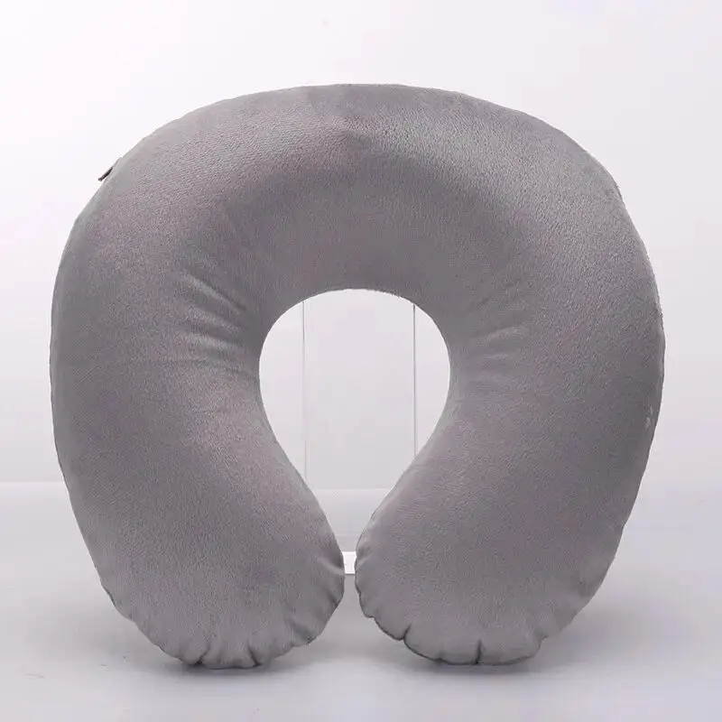 1PC U-shaped Travel Pillow Portable Inflatable Neck Cervical Spine Support Short Plush Cushion Office Sleep Essentials 6 1PC U-shaped Travel Pillow Portable Inflatable Neck Cervical Spine Support Short Plush Cushion Office Sleep Essentials 6