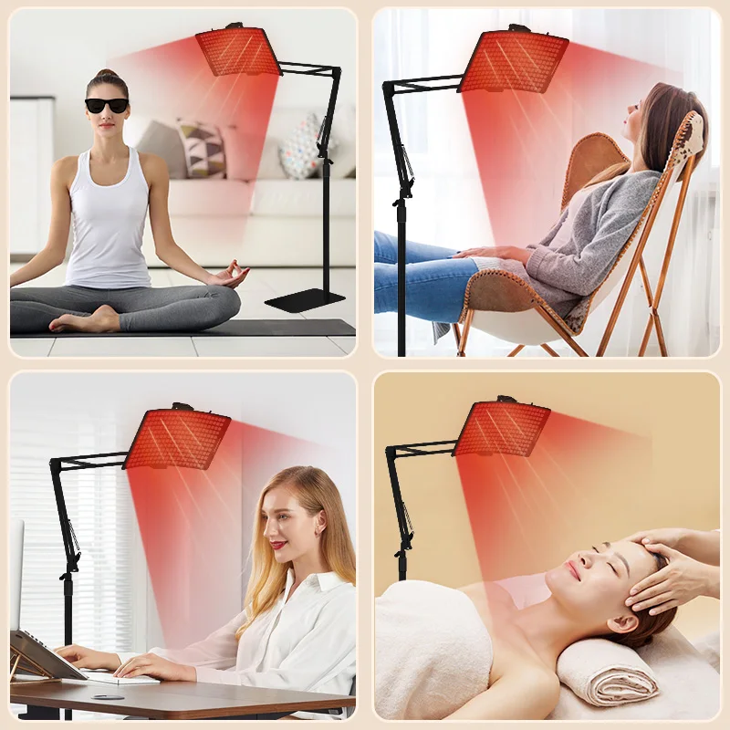 Red Light Therapy Lamp Full Body Near Infrared Device 660nm 850nm infrared therapy lamp led beauty lamp