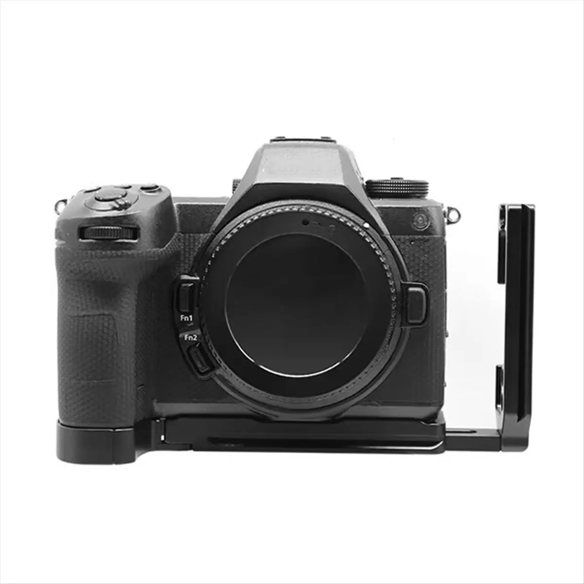 (A12R) 니콘 Z6III 카메라용 퀵 릴리스 L 플레이트 브래킷 홀더 핸드 그립 퀵 릴리스 보드 카메라 액세서리 블랙