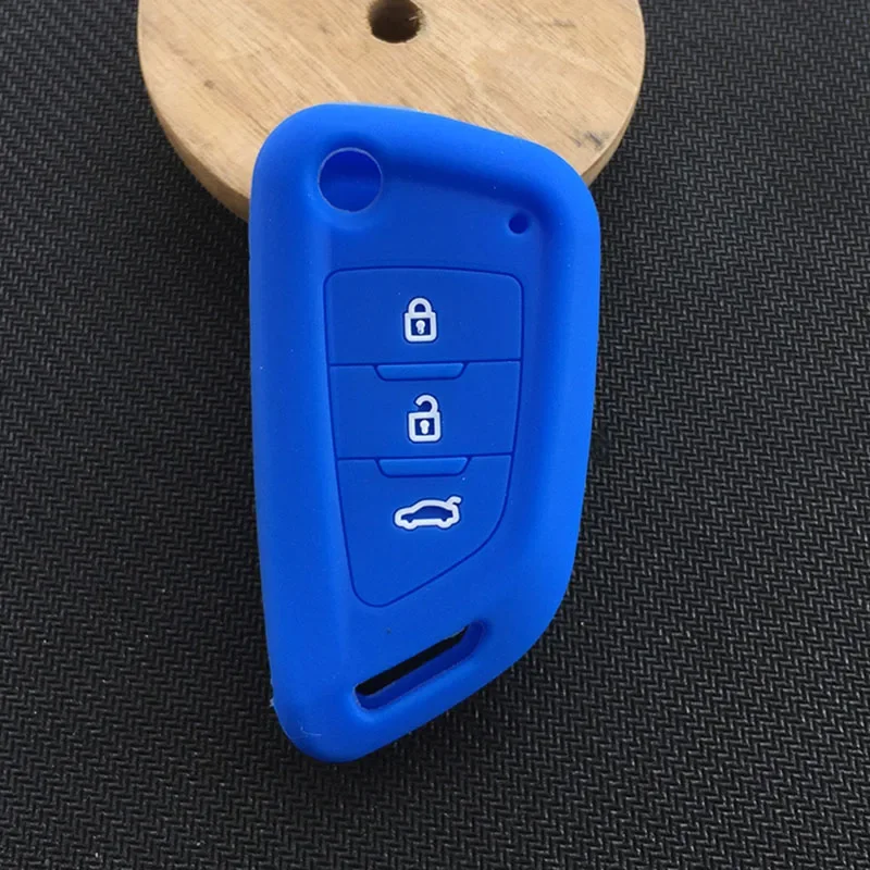 Custodia chiave motivo floreale per 3 tasti chiave auto