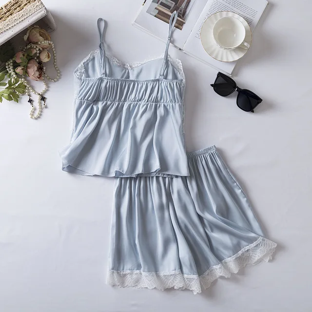 Pigiama Donna In Modale - Comodo E Sexy, Set Di Due Pezzi Per Casa E Tempo Libero - Foto 2