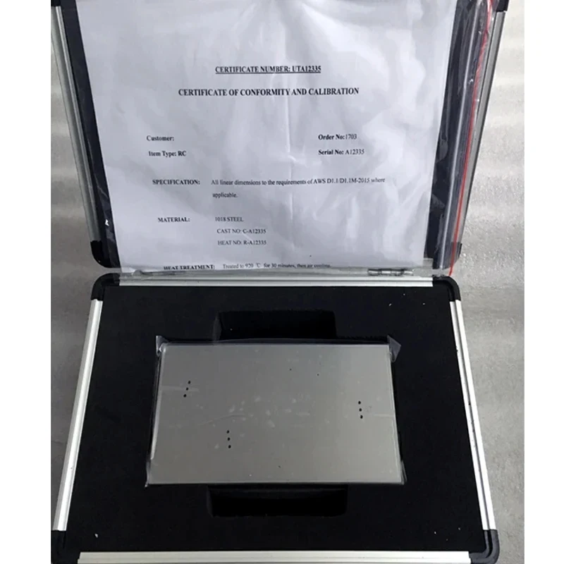 RC Calibration Test Block