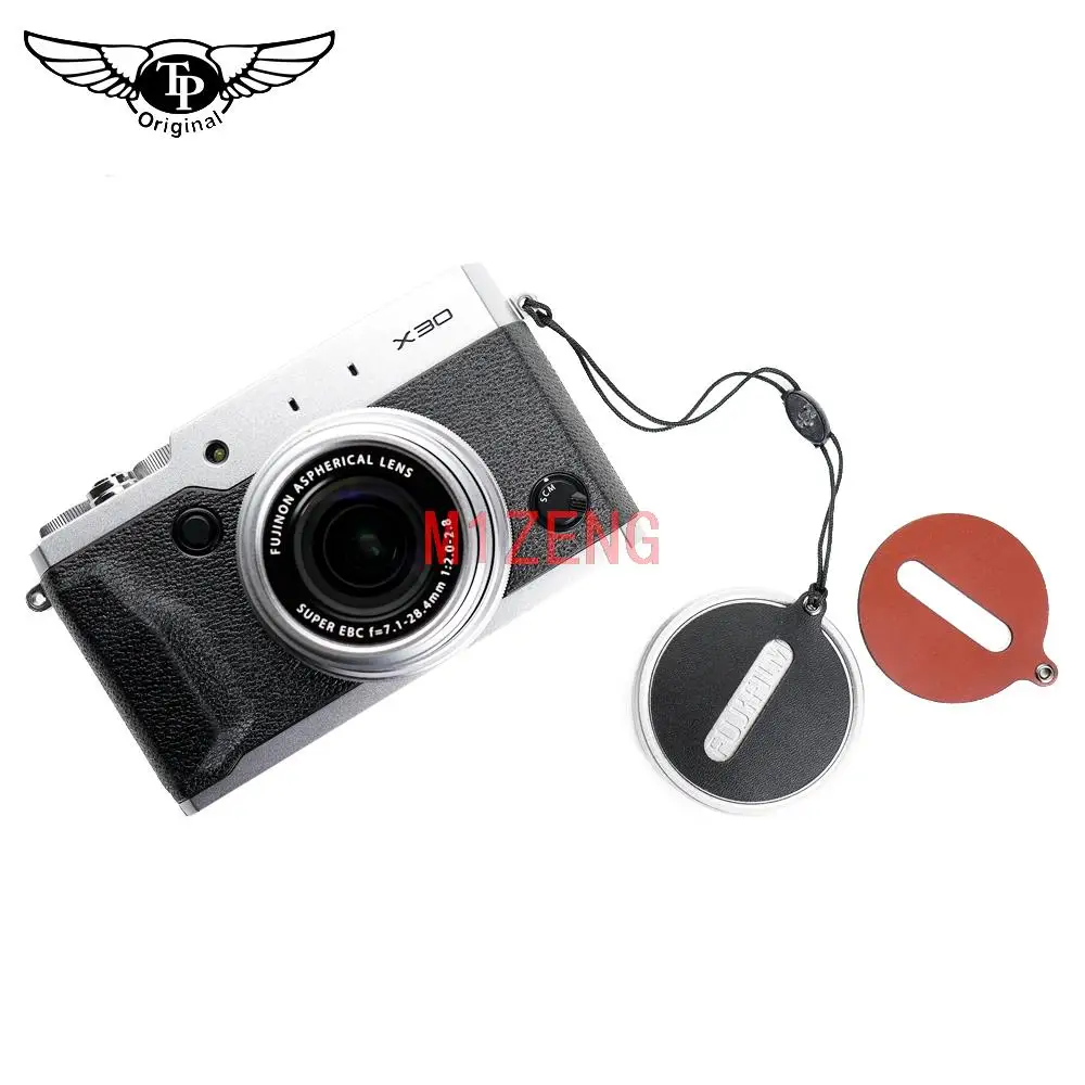 Cinturino Porta Copriobiettivo Anti-Perso Per Fotocamera Fujifilm Fuji X100/X100F/X100S/X100T X10/X20/X30 X100V/X70