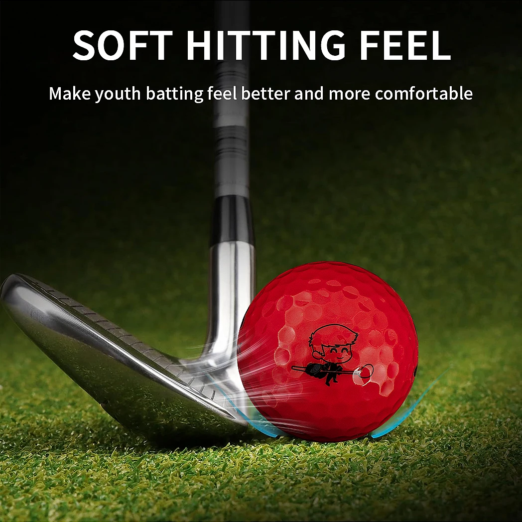 Golf Balls 2-Layer Long Distance 12/3pcs