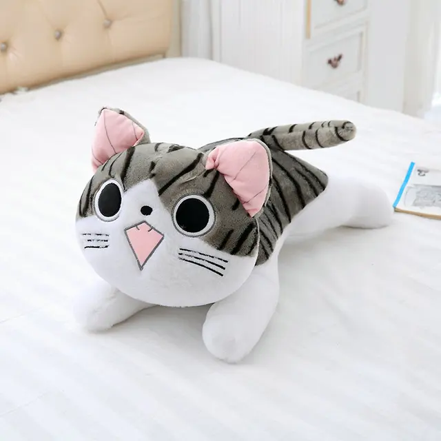 Jouets en peluche chat 20cm 5Styles poup e douce Animal fromage chat jouets en peluche poup