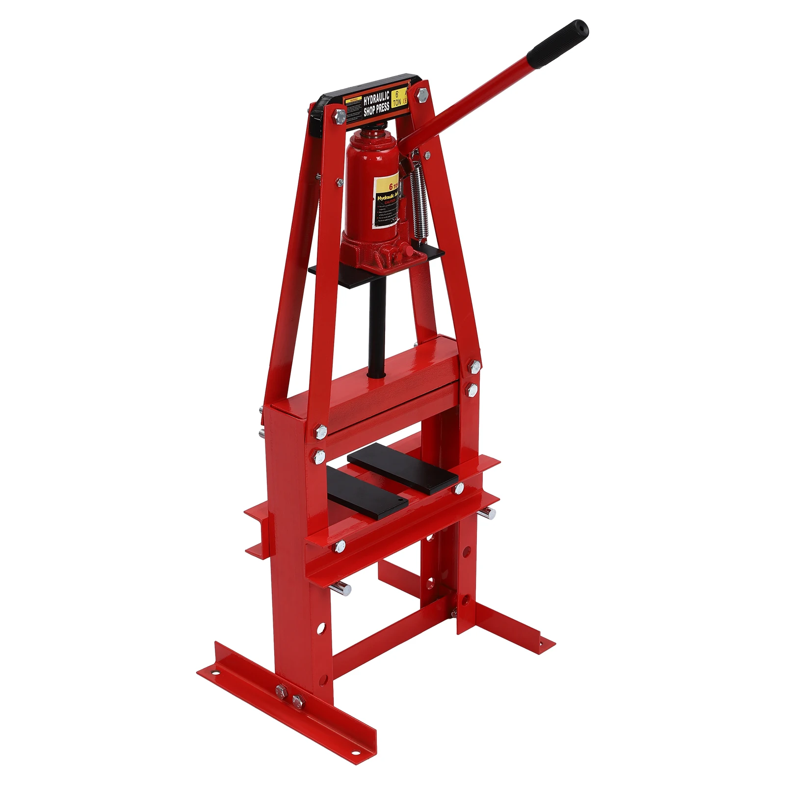 6T Manual Hydraulic Shop Press with Plates for General Work in Car Repair Shops, Mechanical Workshops, Garages, etc 3