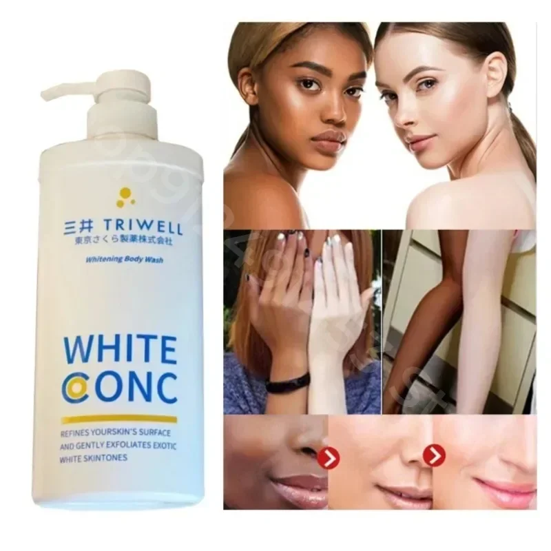 Japanese Whitening Body Shower Gel for Deep Cleansing Removing Dirt Dead Skin Oil Control Even Skin Tone To Lighten Pigmentation