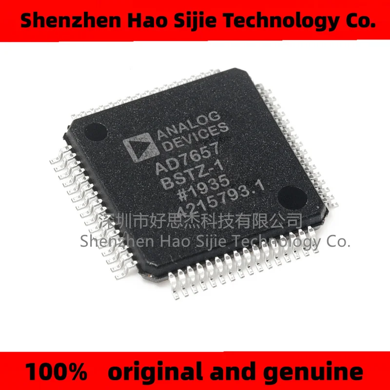 100% Brand New AD7657BSTZ-1 AD7657BSTZ AD7657BST AD7657BS AD7657B AD7657 Package LQFP64 Digital to Analogue Converter